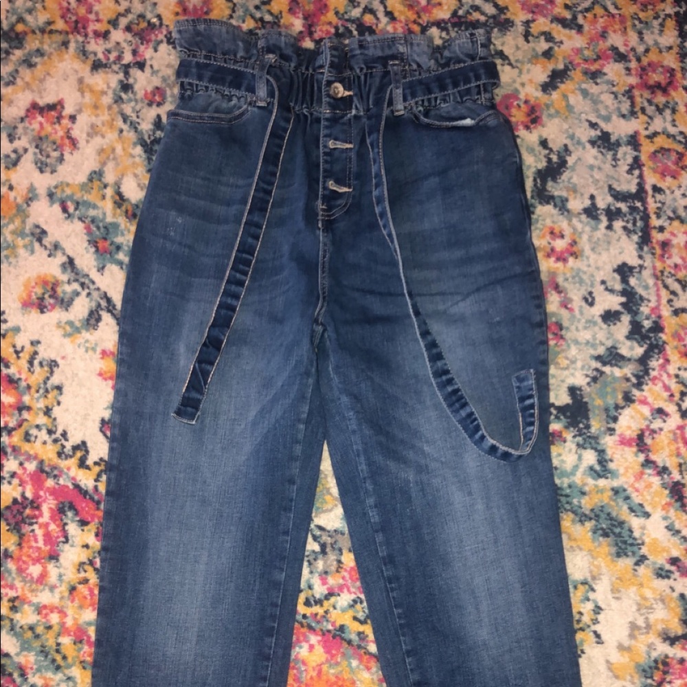 Super cute paper bag jeans